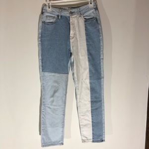 PACSUN patchwork jeans